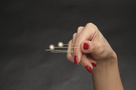 Radiant Gemstone Jewelry with Gold and Diamondsの写真素材