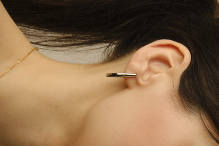 Elegant Diamond and Gold Jewelry for Womenの写真素材