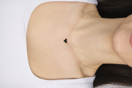 Handmade precious jewelry. Bijouterie and jewelery gold and diamonds for womenの写真素材