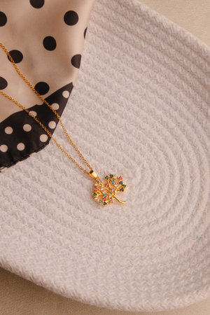 Glamorous Gold Jewelry with Sparkling Diamondsの写真素材