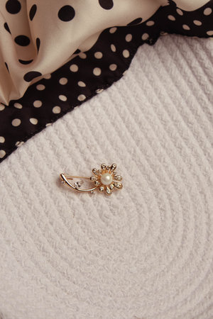 Gold and Diamond Jewelry for Womenの写真素材