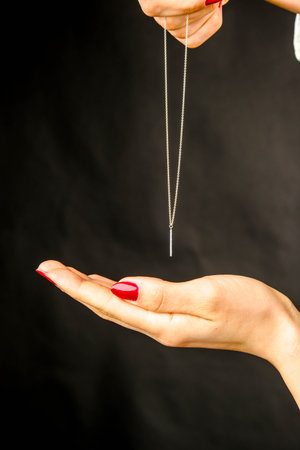 Handmade precious jewelry. Bijouterie and jewelery gold and diamonds for womenの写真素材