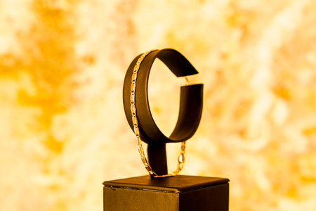 Premium Diamond and Gold Jewelry for Womenの写真素材