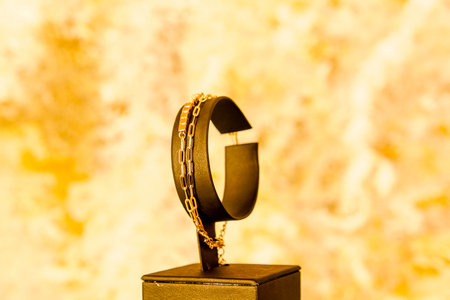 Stunning Gold and Diamond Jewelry for Womenの写真素材