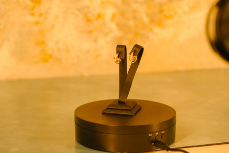 Fine Jewelry Collection: Diamonds and Gold Jewelryの写真素材