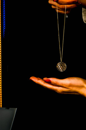 Elegant Gold and Diamond Jewelry for Special Occasionsの写真素材