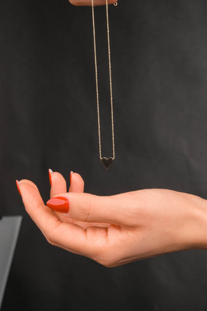 Luxurious Jewelry Pieces: Gold and Diamonds Togetherの写真素材