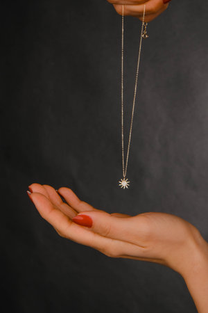 Radiant Gold and Diamond Jewelry for Special Momentsの写真素材