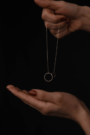 Fine Jewelry Collection: Diamonds and Gold Jewelryの写真素材