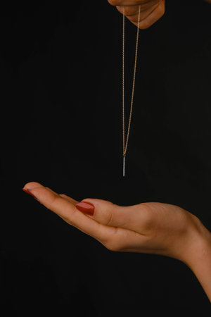 Glamorous Gold Jewelry with Sparkling Diamondsの写真素材