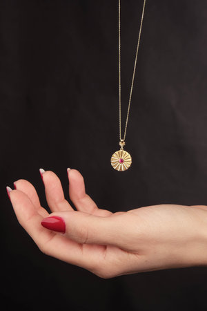 Luxury Gold and Diamond Jewelry Collectionの写真素材