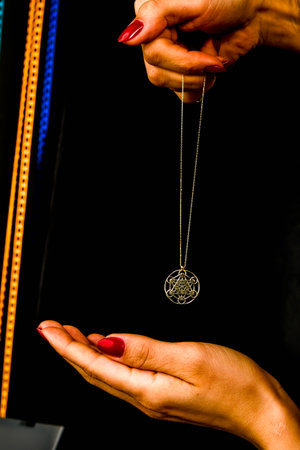 Exquisite Diamond Jewelry with Gold Accentsの写真素材