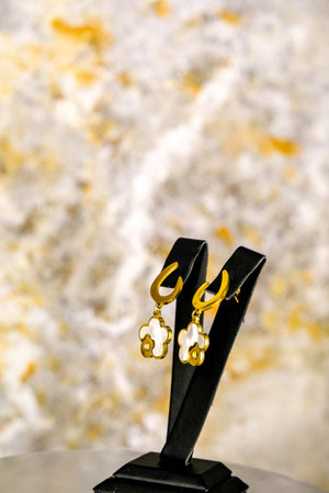 Luxury Diamond and Gold Jewelryの写真素材