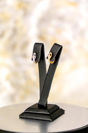 High-End Jewelry: Gold and Diamond Treasuresの写真素材