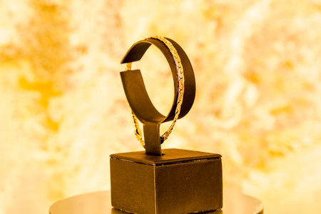 Brilliant Diamond Necklaces and Fine Gold Jewelryの写真素材