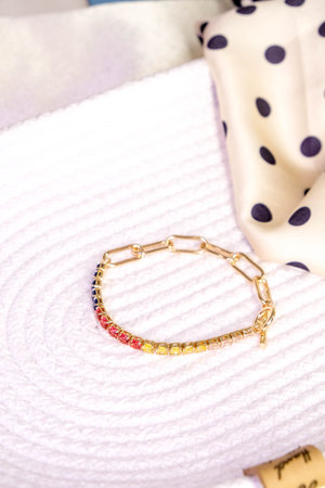 Stunning Gold and Diamond Jewelry for Womenの写真素材