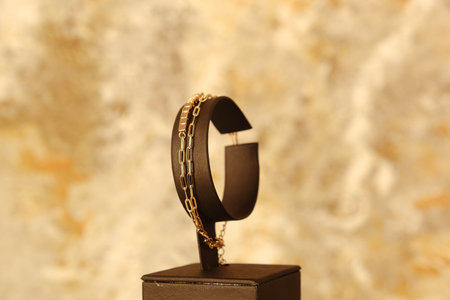 Luxury Gold and Diamond Jewelryの写真素材