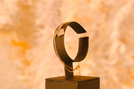 Elegant jewelry, Jewels set with gemstones.の写真素材