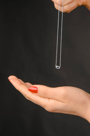 Personalized Gold and Diamond Jewelry Giftsの写真素材