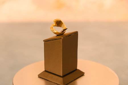 Premium Diamond and Gold Jewelry for Womenの写真素材