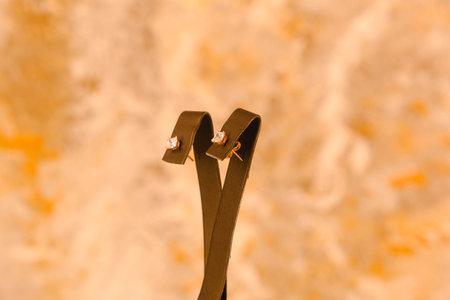 Personalized Gold and Diamond Jewelry Giftsの写真素材