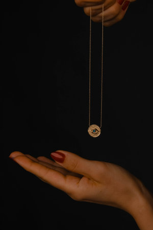 Sophisticated Gold and Diamond Jewelry for Womenの写真素材