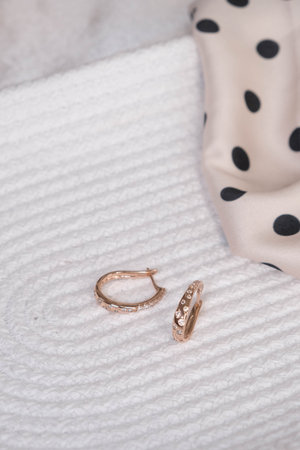 Personalized Gold and Diamond Jewelry Giftsの写真素材