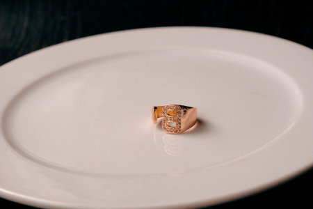 Alluring Gold and Diamond Wedding Bands