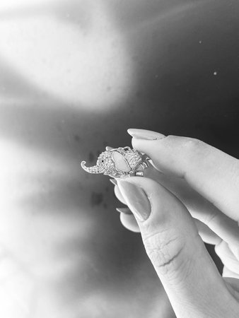 Classic Diamond and Gold Jewelry for Womenの写真素材