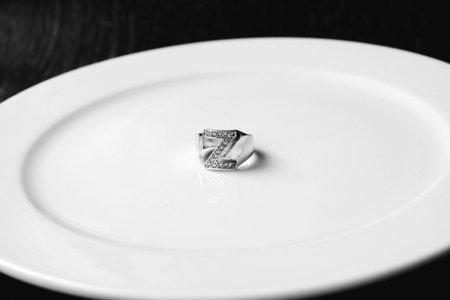 luxury gold and diamond jeweleryの写真素材