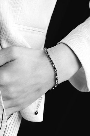 Sophisticated Gold and Diamond Jewelry for Womenの写真素材