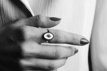 Sparkling Diamond Necklaces and Gold Pendantsの写真素材