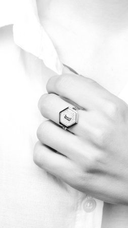 Glamorous Gold Jewelry with Sparkling Diamondsの写真素材