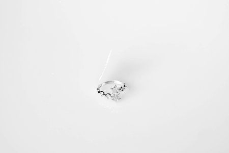 Exquisite Handmade Gold and Diamond Jewelryの写真素材