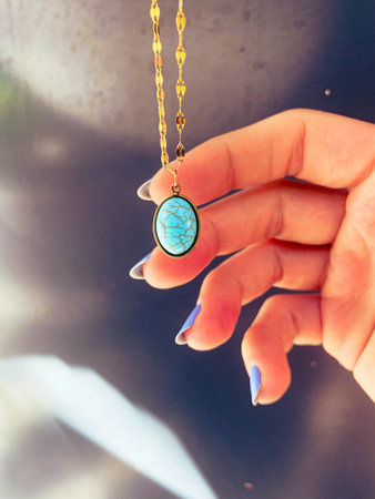 Personalized Gold and Diamond Jewelry Giftsの写真素材