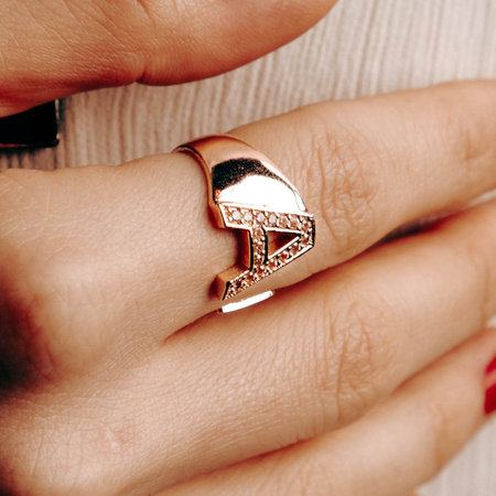 Luxury Gold and Diamond Jewelryの写真素材