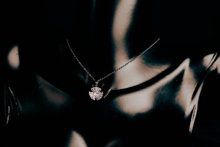 Exquisite Handmade Gold and Diamond Jewelryの写真素材