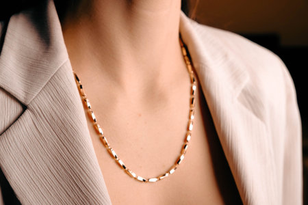 Timeless Luxury Jewelry: Diamonds and Gold Designsの写真素材