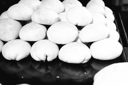 Group of associated cookies.の写真素材