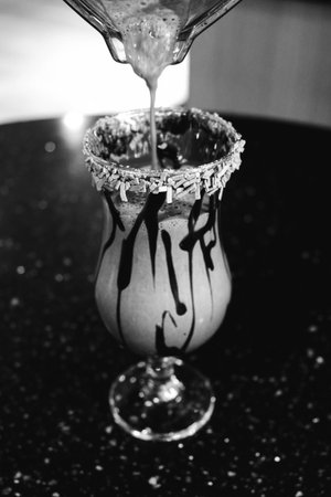 A delightful beverage for any time of the dayの写真素材