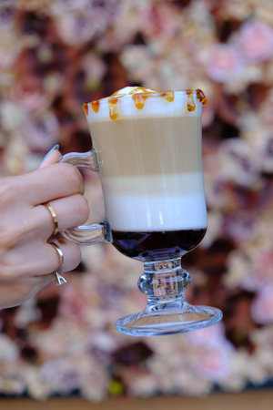 A strong cup of coffee for an energy boost