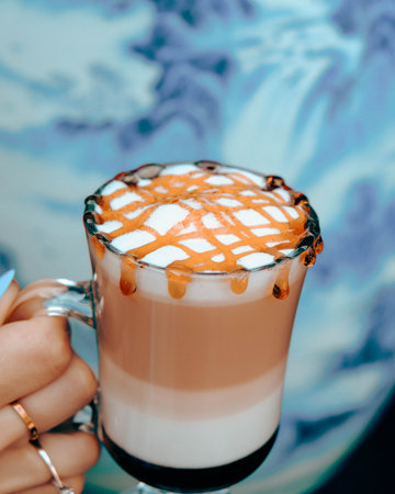 A delightful cup of coffee for any time of the dayの写真素材