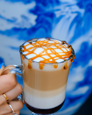 A delicious cup of coffee waiting for youの写真素材