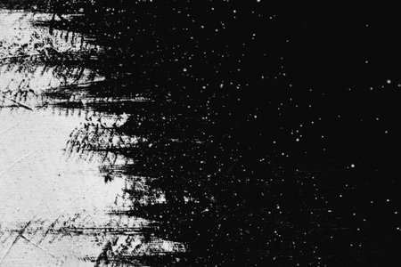 acrylic and oil background Abstract painted brush strokes texture backgroundの写真素材