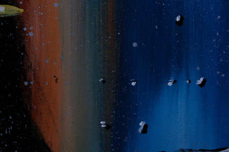 Hand Painted Grunge Texture Background, Vintage and Rustic Oil Painting Effects for Artistic Designの写真素材