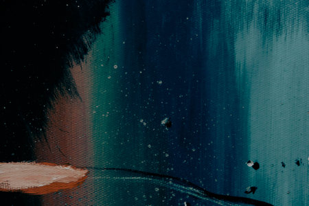 acrylic and oil background Abstract painted brush strokes texture backgroundの写真素材
