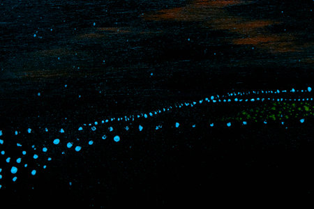 acrylic and oil background Abstract painted brush strokes texture backgroundの写真素材