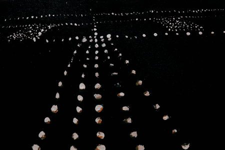 Hand Painted Grunge Texture Background, Vintage and Rustic Oil Painting Effects for Artistic Designの写真素材