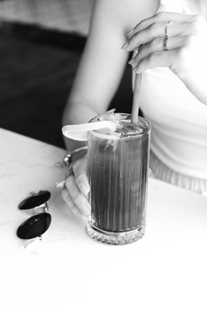 A perfect cup to start your dayの写真素材