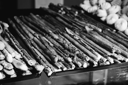 Group of associated cookies. Chocolate chip, oatmeal raisin, white chocolateの写真素材